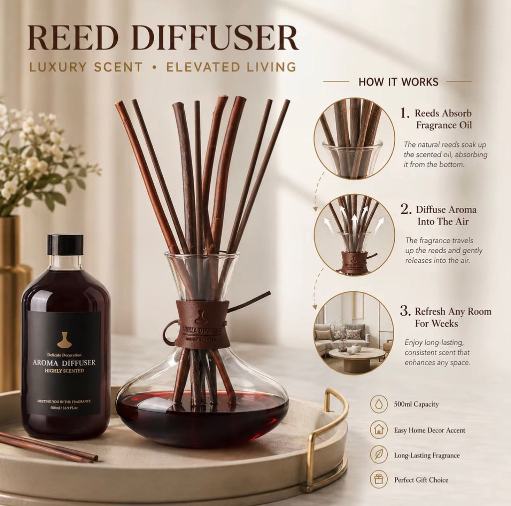 500ml Decanter Reed Diffuser